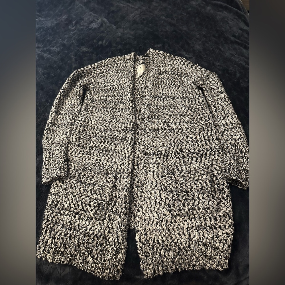 Ruby Moon Black and White Cardigan